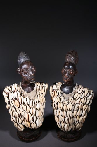Paire de statuettes Ibeji 