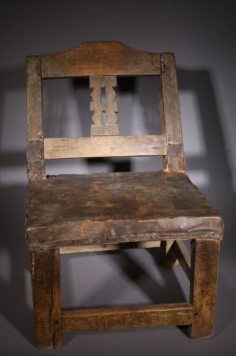 Chaise royale Baoulé 