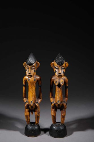 Pair of statues Sénoufo 