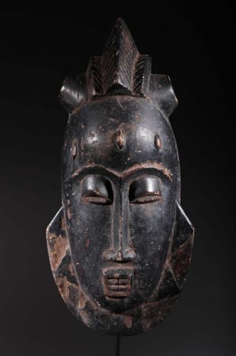 Mask of family Baoulé 