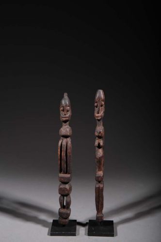 Dogon couple of statue 