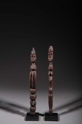 Couple de statuettes Dogon 