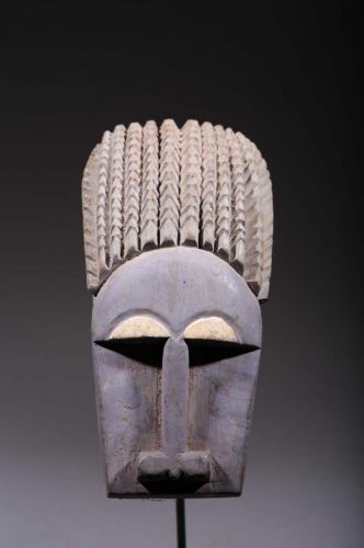 Baoulé mask of family 