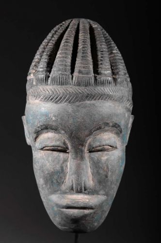 Baoulé mask of family 