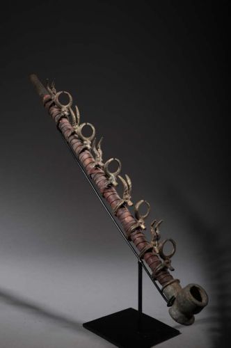 Bobo ceremony pipe of Burkina Faso. 