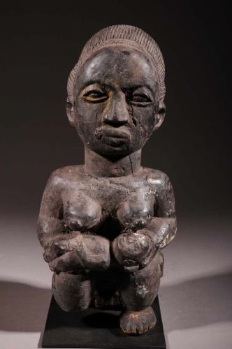 Baoulé maternity statue 