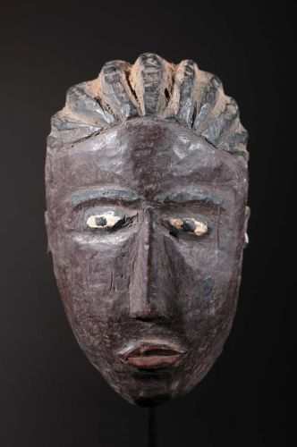 Baoulé mask of family 