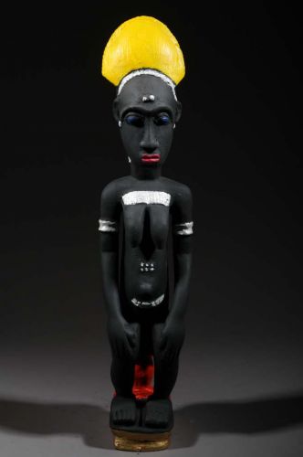 Statue Baoulé noire 