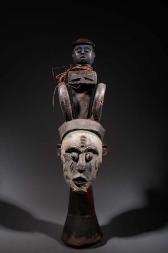 Crest Yoruba mask 