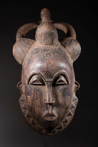 Baoulé mask 