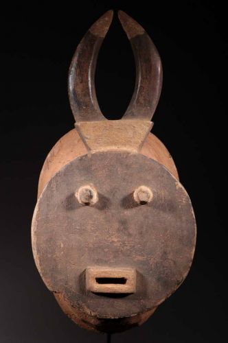 Lunar Baoulé Mask 