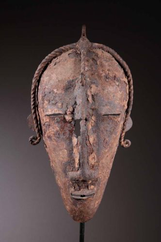 Iron Bambara mask of smith 