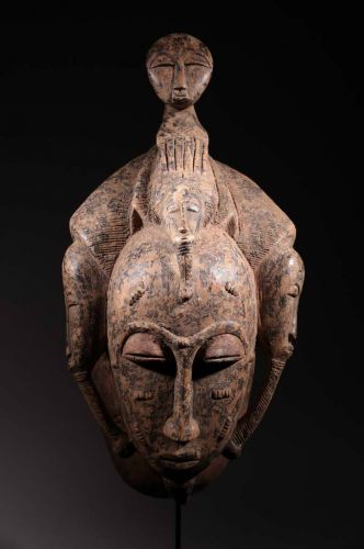 Baoulé mask 