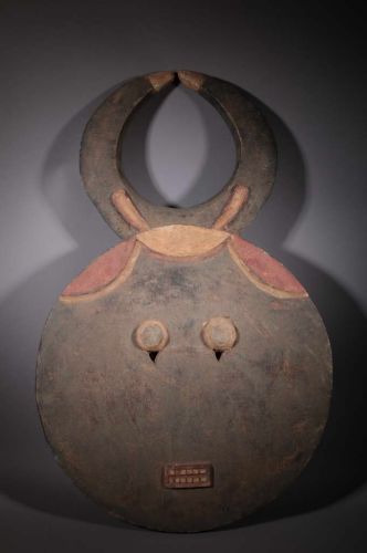 Big lunar Baoulé Mask 