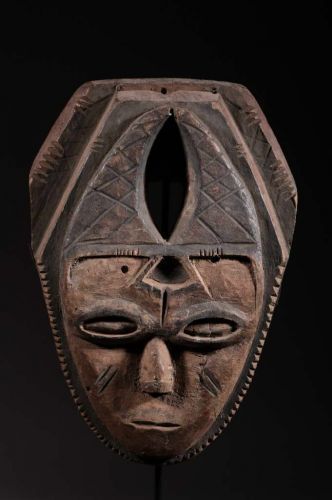 Baoulé family mask 