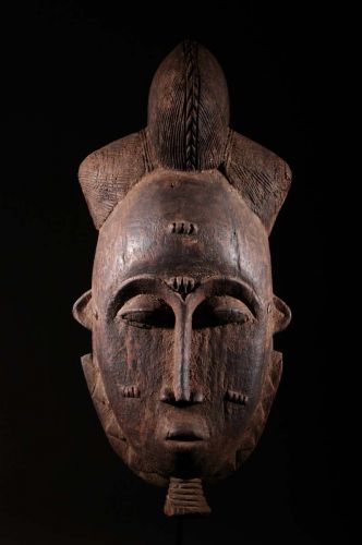 Baoulé mask 