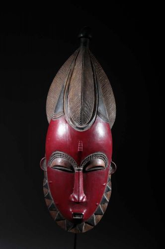 Baoulé mask 