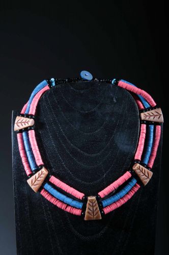 Collier ethnique cofi ras de cou 