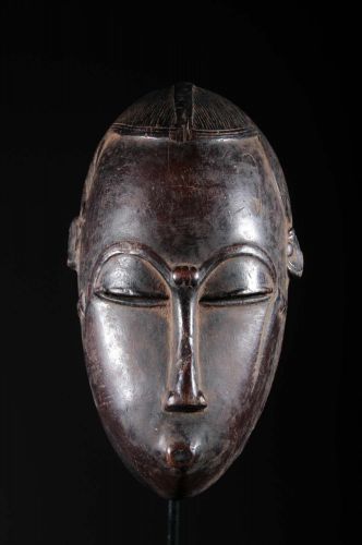 Baoulé mask of family 