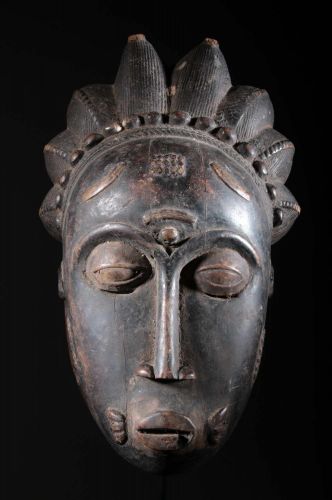 Baoulé mask 