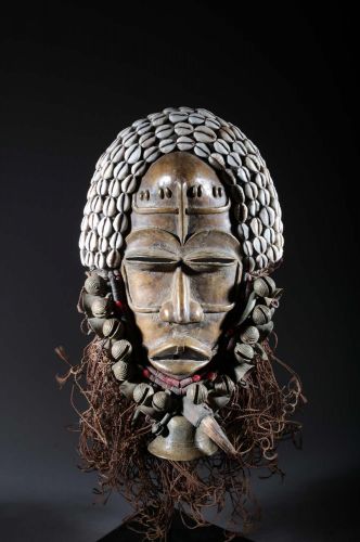 Bronze Dan Guéré smith mask 