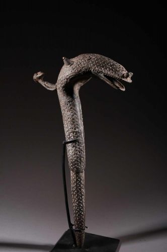 Sceptre Baoulé en bronze 