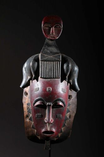 Baoulé mask 