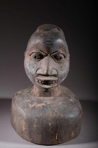Yoruba head idol  