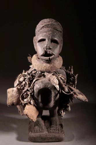 Bakongo idol statue 