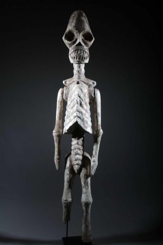 Statue squelette Tiv 