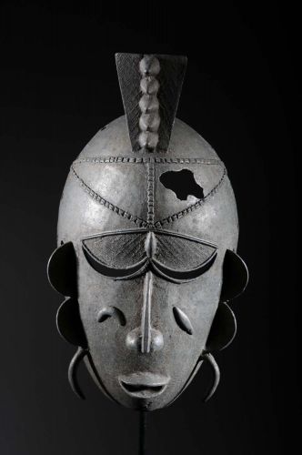 Masque Djimini de forgeron en aluminium 