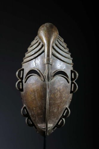 Masque Djimini de forgeron en bronze 