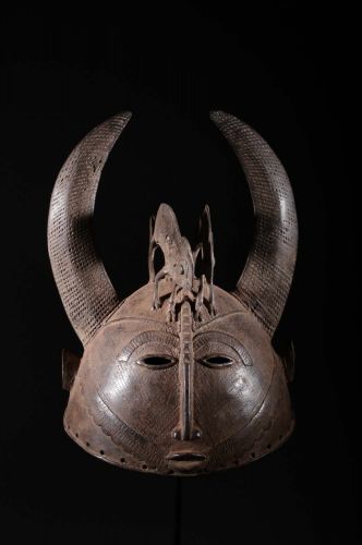 Sénoufo smith bronze mask  