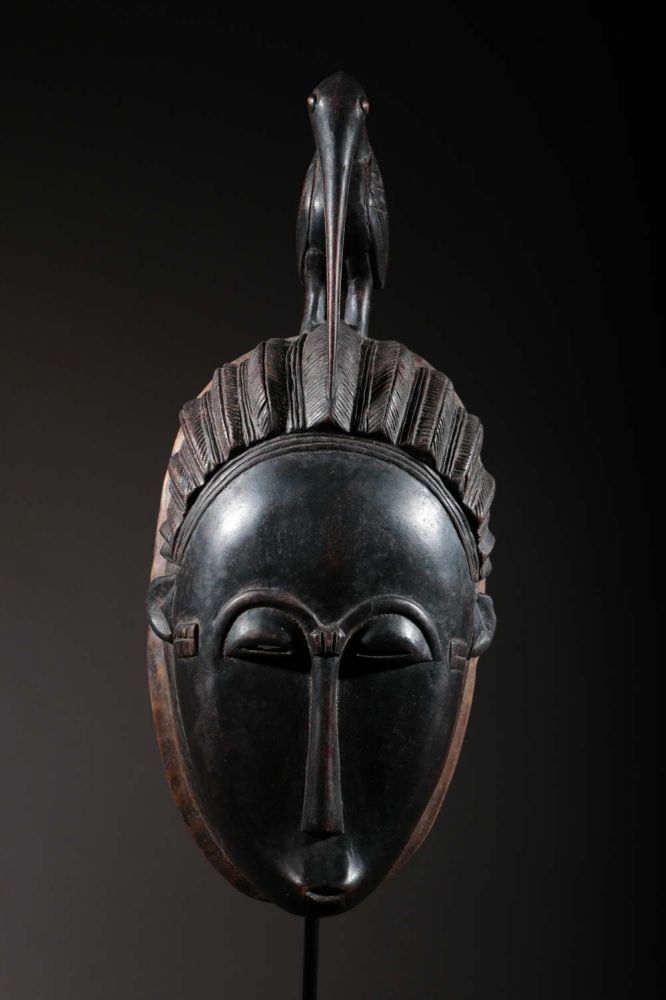 Baoulé mask 