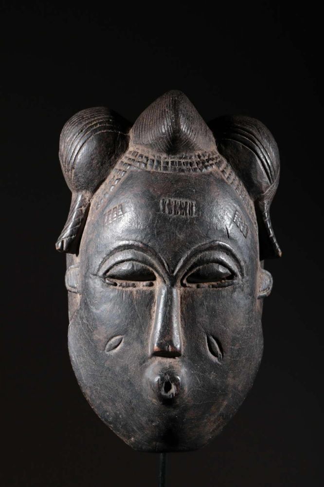 Baoulé mask 