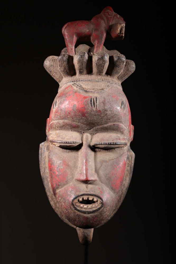 Baoulé mask 