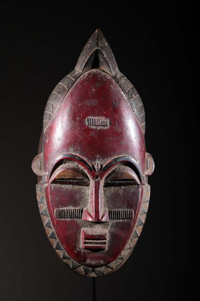 Baoulé mask 