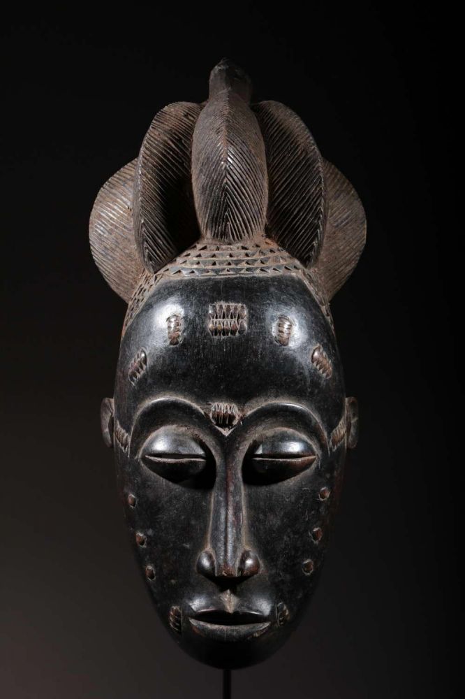 Baoulé mask 