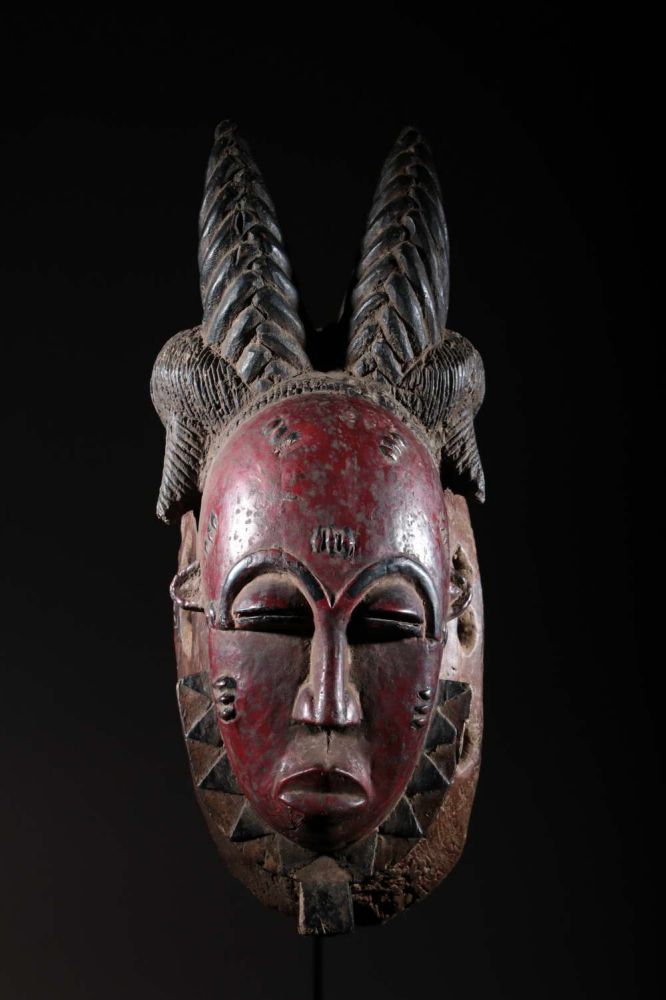 Baoulé mask 