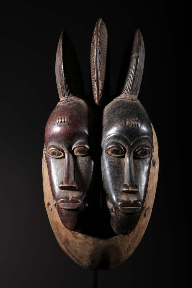 Baoulé mask 