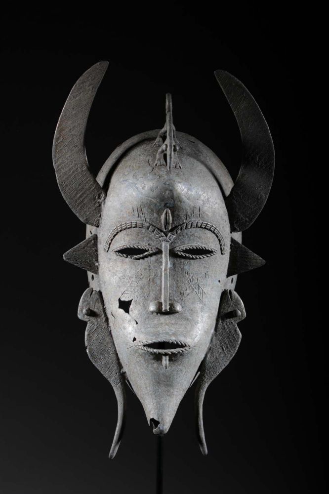 Sénoufo smith aluminum mask  