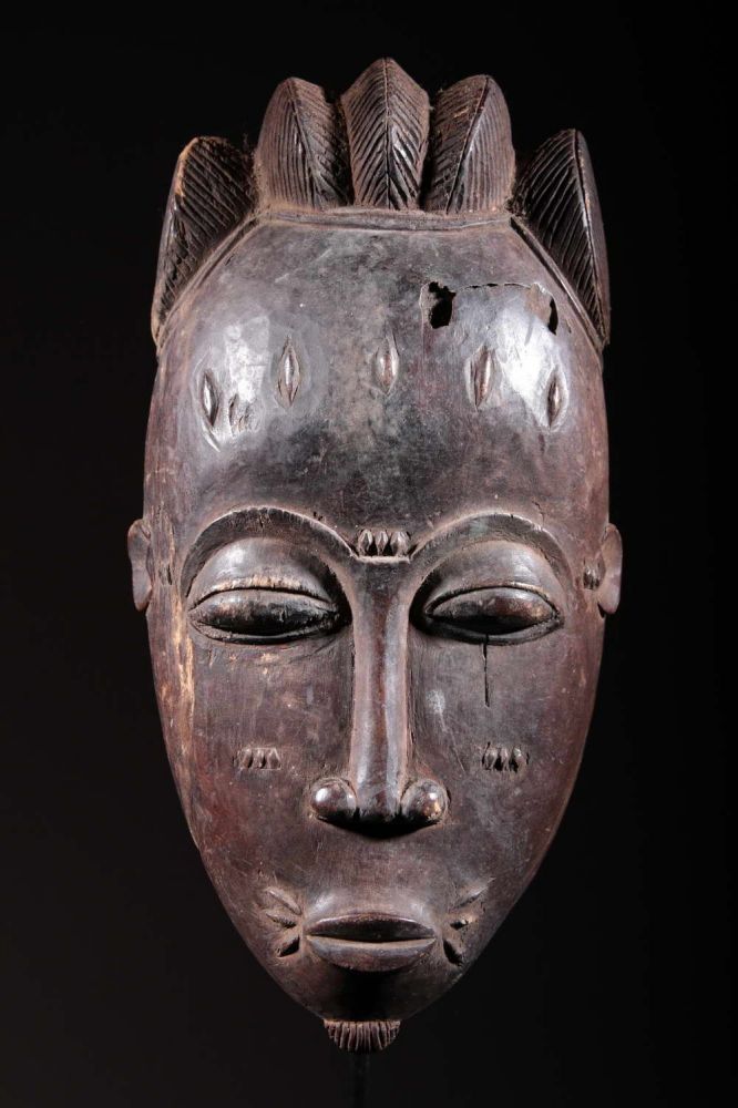 Baoulé mask 