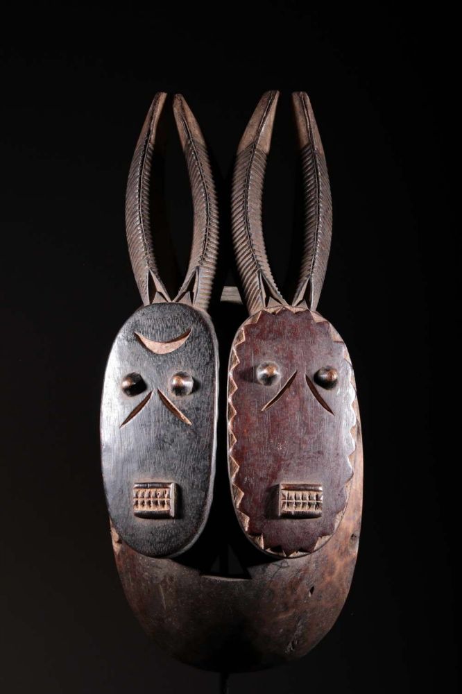 Lunar Baoulé Mask 