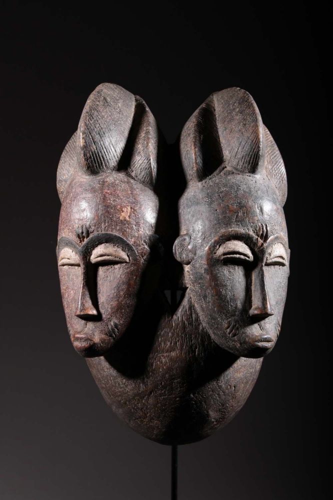 Baoulé mask 