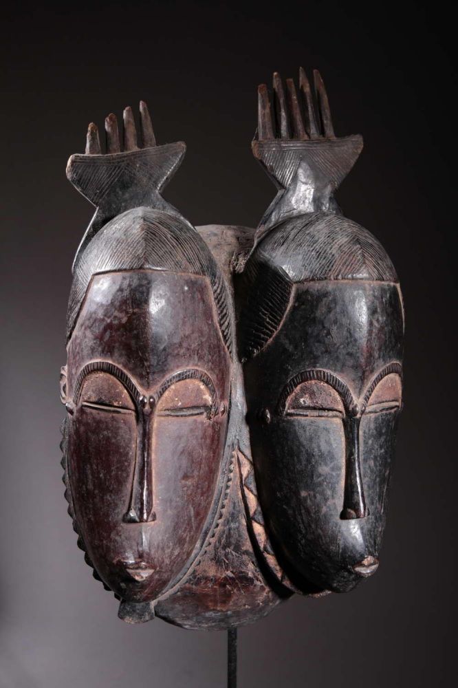 Baoulé mask 