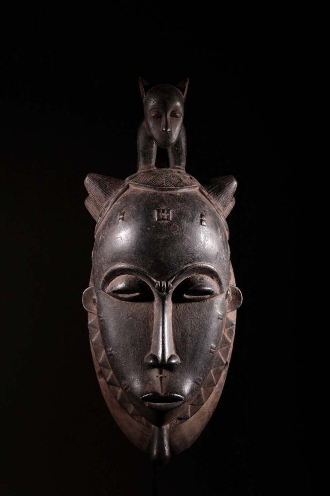 Baoulé mask 