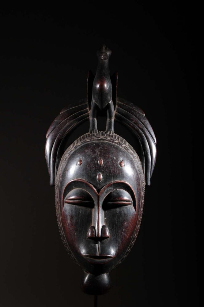 Baoulé mask 