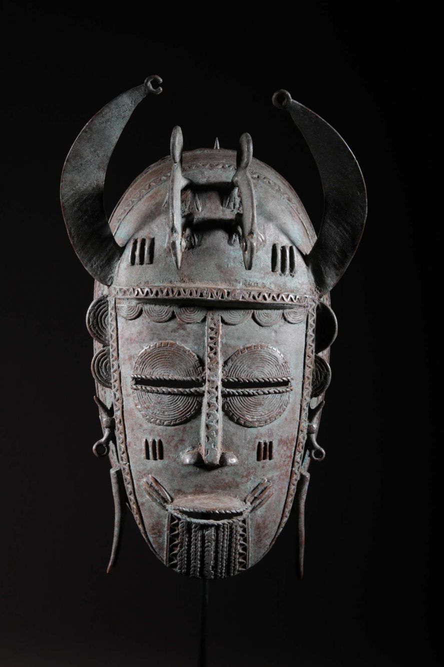 Bronze Djimini smith mask 