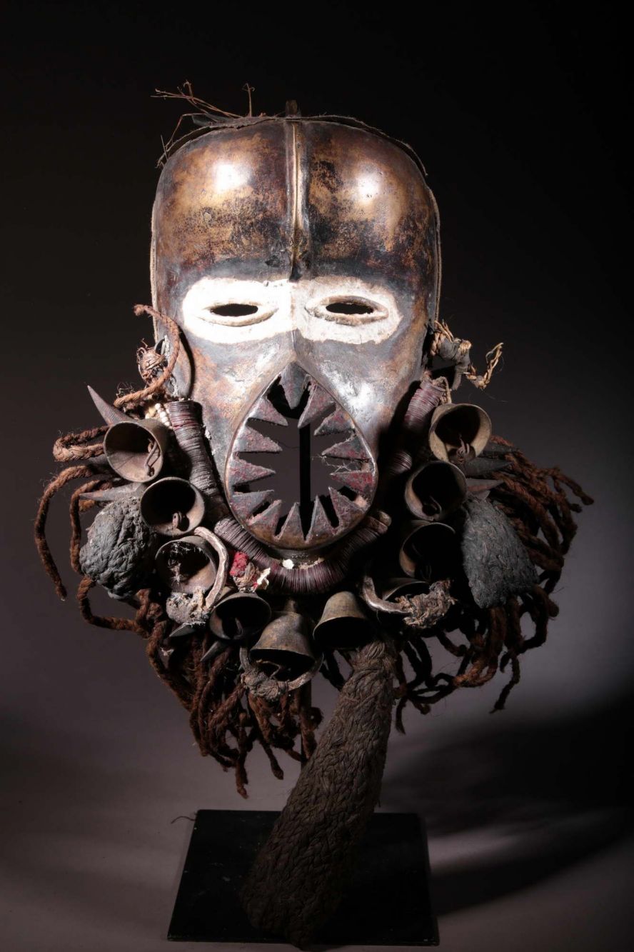 Bronze Kran Blacksmith Mask 
