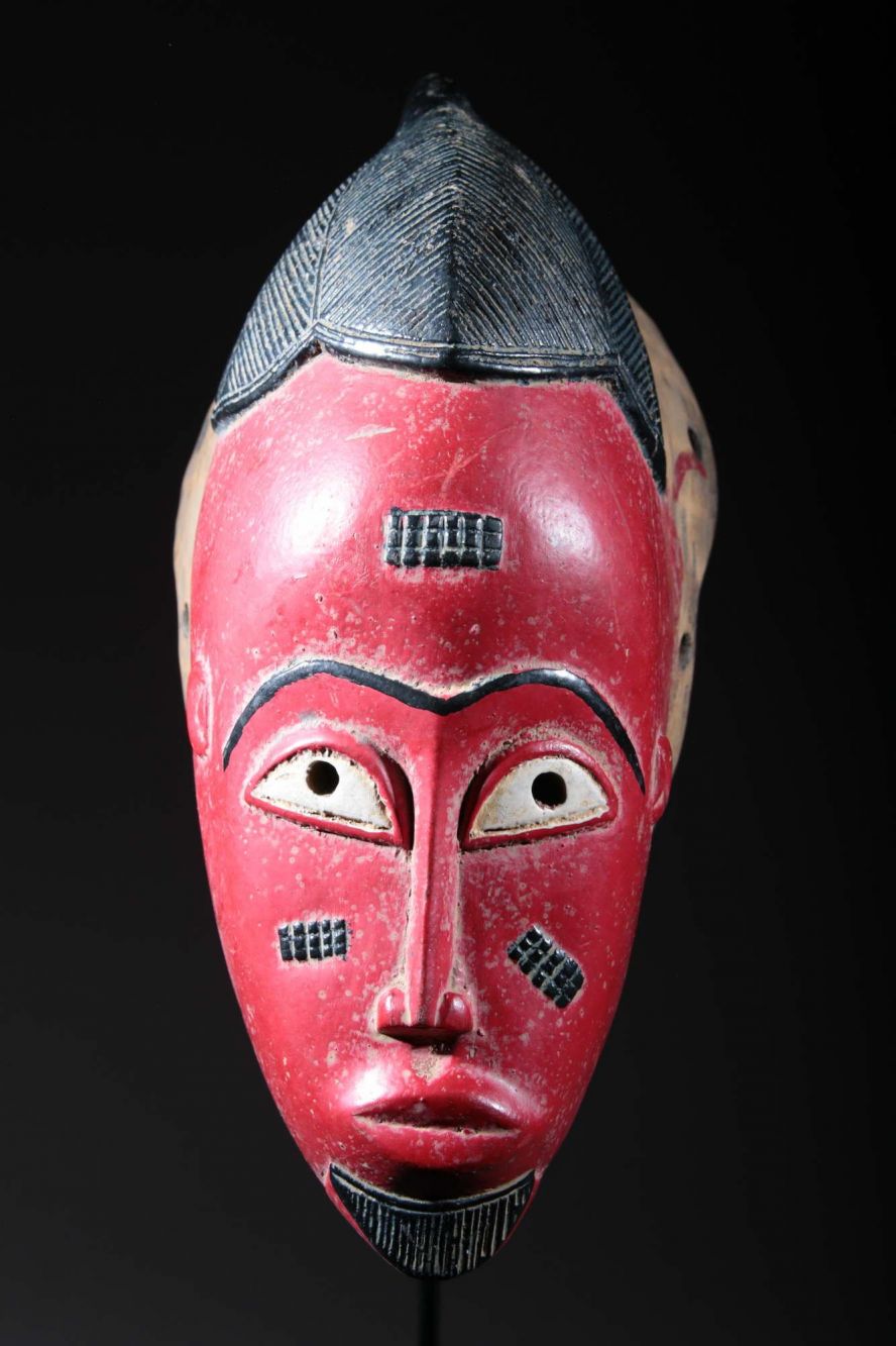 Baoulé mask 